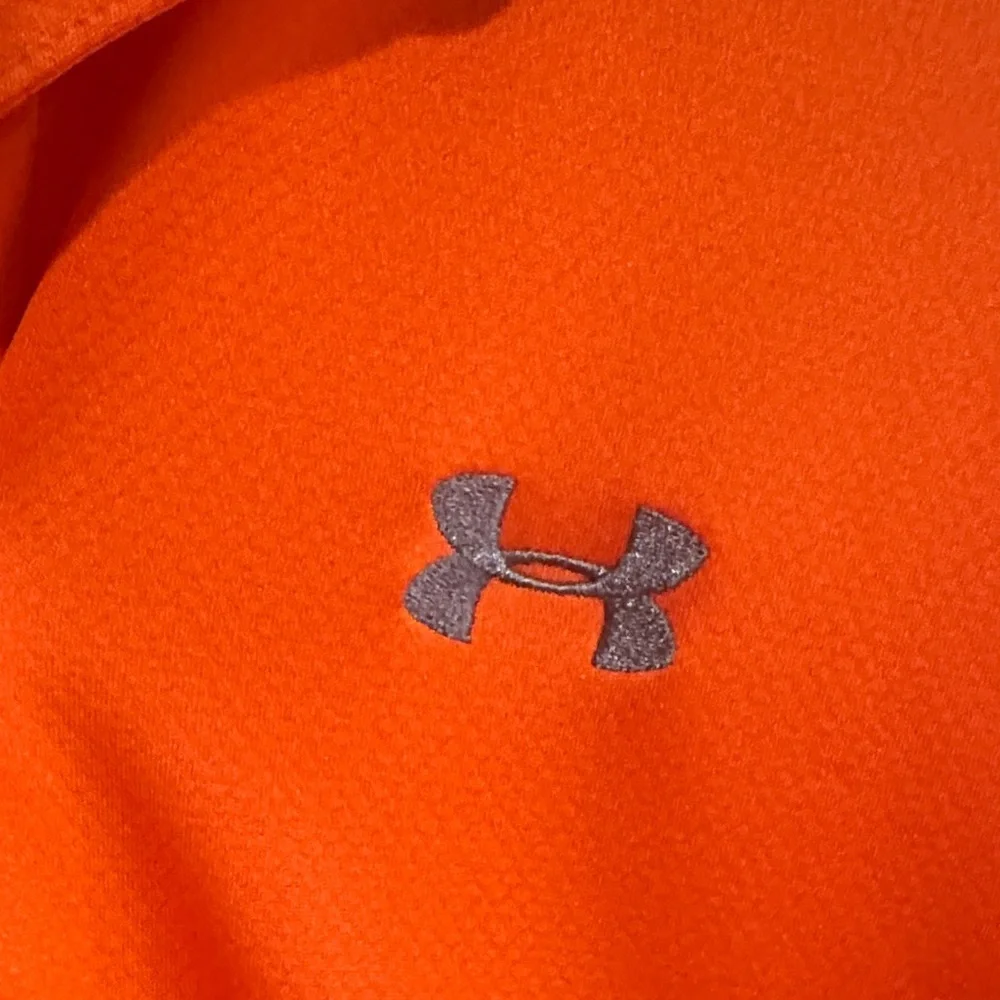Men's Orange Polo Shirt - Picture 3 of 5